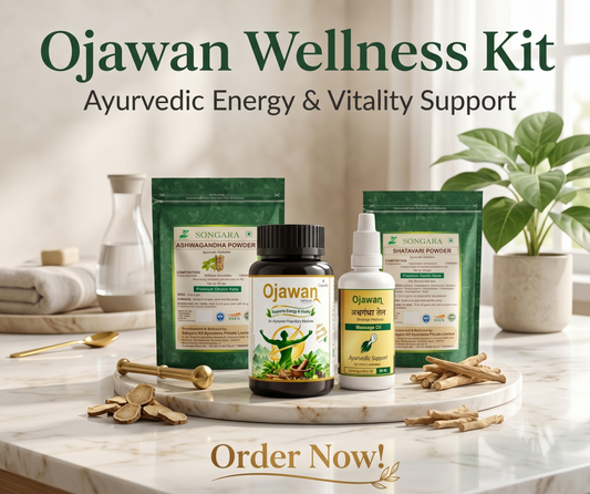 OJAWAN Wellness Kit | Ayurvedic Energy & Vitality Support Combo