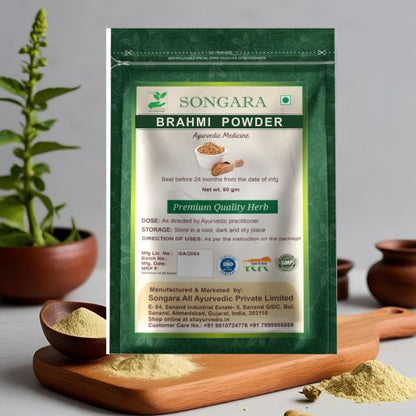 Brahmi Powder (Bacopa monnieri) – The Ayurvedic Brain Booster