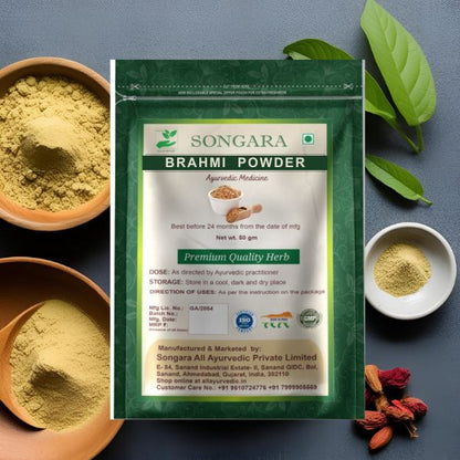 Brahmi Powder (Bacopa monnieri) – The Ayurvedic Brain Booster