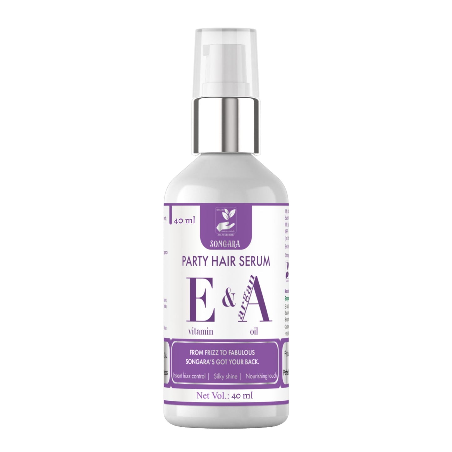 Songara Party Hair Serum – From Frizz to Fabulous (1 unit)